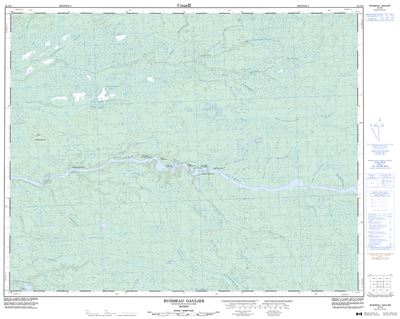 032N05 - RUISSEAU GAULIER - Topographic Map