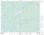 032N09 - LAC CHAMPION - Topographic Map