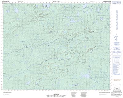 032N13 - NO TITLE - Topographic Map