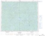 032O - LAC MESGOUEZ - Topographic Map