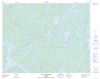 032O04 - LAC WEAKWATEN - Topographic Map