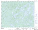 032O06 - LAC MESGOUEZ - Topographic Map