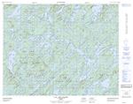 032O08 - LAC BELLINGER - Topographic Map