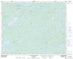 032O12 - LAC DES MONTAGNES - Topographic Map