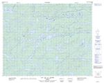 032O16 - LAC DE LA MAREE - Topographic Map