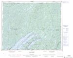 032P - LAC BAUDEAU - Topographic Map