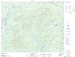 032P15 - LAC MANTOUCHICHE - Topographic Map