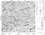 034A14 - LAC OUILEM - Topographic Map