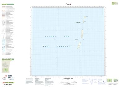 034E13 - MARCOPEET ISLANDS - Topographic Map