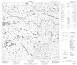 035A01 - LAC WETUNIK - Topographic Map