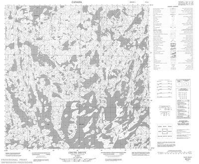 035A04 - CHUTE DECOY - Topographic Map