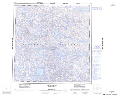 035B - LAC COUTURE - Topographic Map