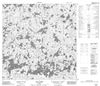 035B09 - LAC CALME - Topographic Map