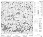 035B09 - LAC CALME - Topographic Map