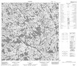 035B11 - LAC VEILLON - Topographic Map