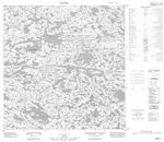 035B12 - LAC CHAMBERLAINE - Topographic Map