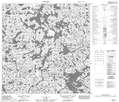 035B13 - COLLINE TAKUGIARVIK - Topographic Map