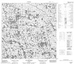 035C06 - LAC BISTODEAU - Topographic Map