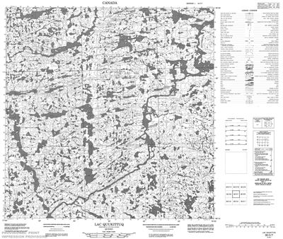 035C07 - LACS QUUKITTUQ - Topographic Map