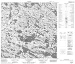 035C08 - LAC DUMARQUE - Topographic Map