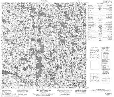 035C11 - LAC AKUNNIMIUTAQ - Topographic Map