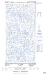 035C15W - LAC KOENIG - Topographic Map