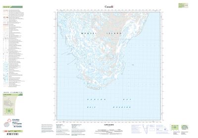 035E12 - CAPE ACADIA - Topographic Map