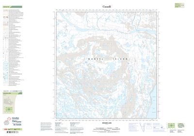 035E13 - DIGGER LAKE - Topographic Map