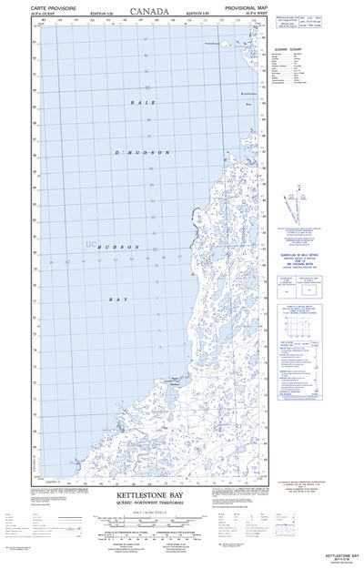 035F04W - KETTLESTONE BAY - Topographic Map