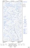 035F06W - LAC LANYAN - Topographic Map