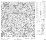 035F10 - LAC BILSON - Topographic Map