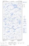 035G03E - LAC PELTIER - Topographic Map