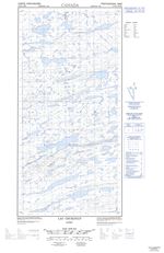 035G05E - LAC CHUKOTAT - Topographic Map