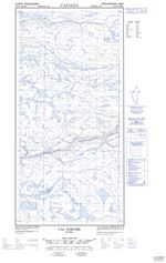 035G08W - LAC FORCIER - Topographic Map