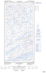 035G10W - LACS NUVILIC - Topographic Map