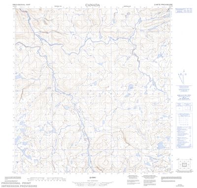 035G14 - NO TITLE - Topographic Map