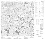 035H01 - LAC CHARLERY - Topographic Map