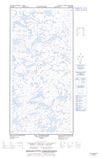 035H06E - LAC COURNOYER - Topographic Map