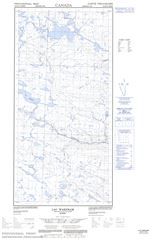 035H10W - LAC WAKEHAM - Topographic Map