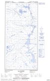 035H11W - LAC RINFRET - Topographic Map