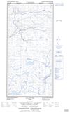 035H12E - LAC FLEURY - Topographic Map