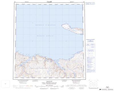 035J - SALLUIT - Topographic Map