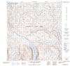 035J01 - LAC FRANCOYS-MALHERBE - Topographic Map