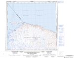 035K - CAP WOLSTENHOLME (SAINT-LOUIS) - Topographic Map