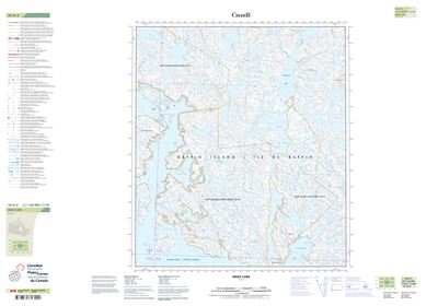 036A02 - BOAS LAKE - Topographic Map