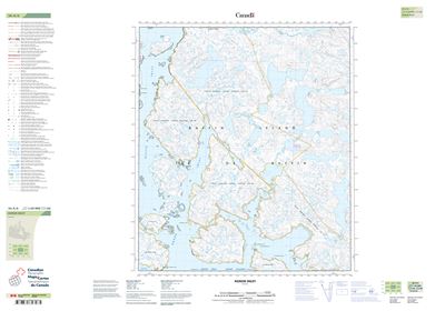 036A06 - KOROK INLET - Topographic Map