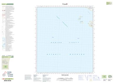 036D08 - TRINITY ISLANDS - Topographic Map
