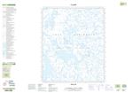 036G01 - KEEKA LAKE - Topographic Map