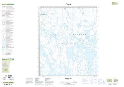 036G03 - EPOWAK LAKE - Topographic Map