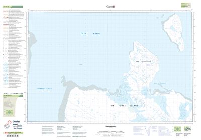 037A03 - FEE PENINSULA - Topographic Map